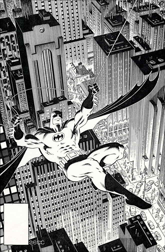 BATMAN 417, cover art by Mike Zeck (pencils / inks)