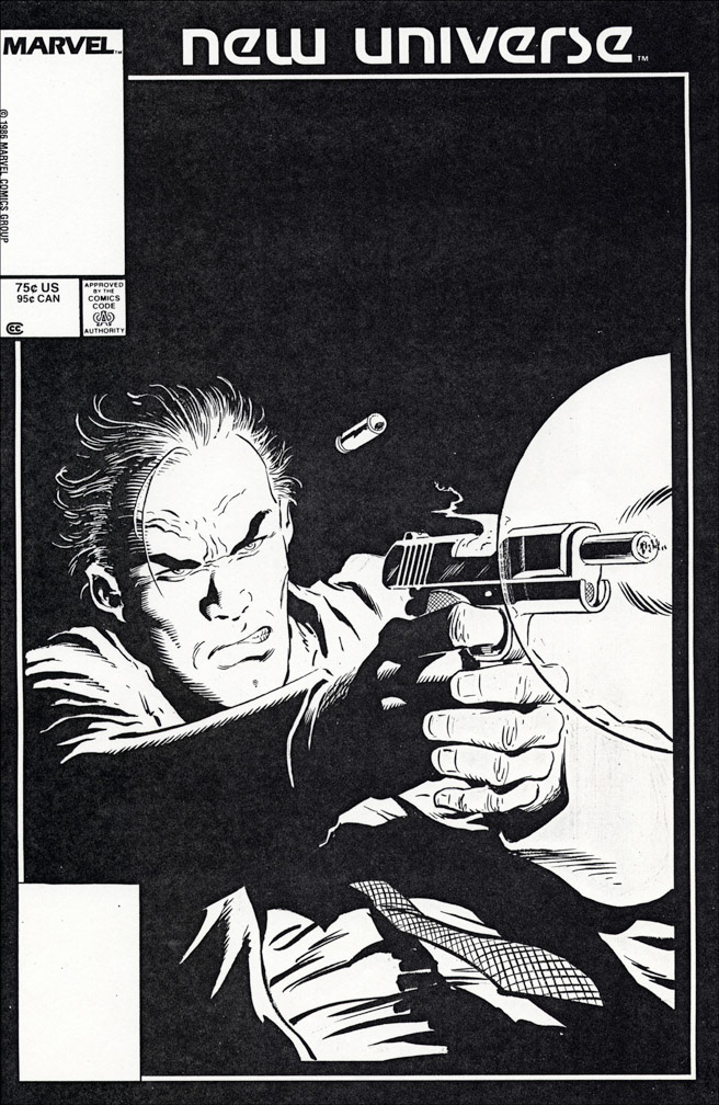 MARK HAZZARD: MERC ANNUAL, Vol. 1 No. 1, 1987. B&W cover art.
