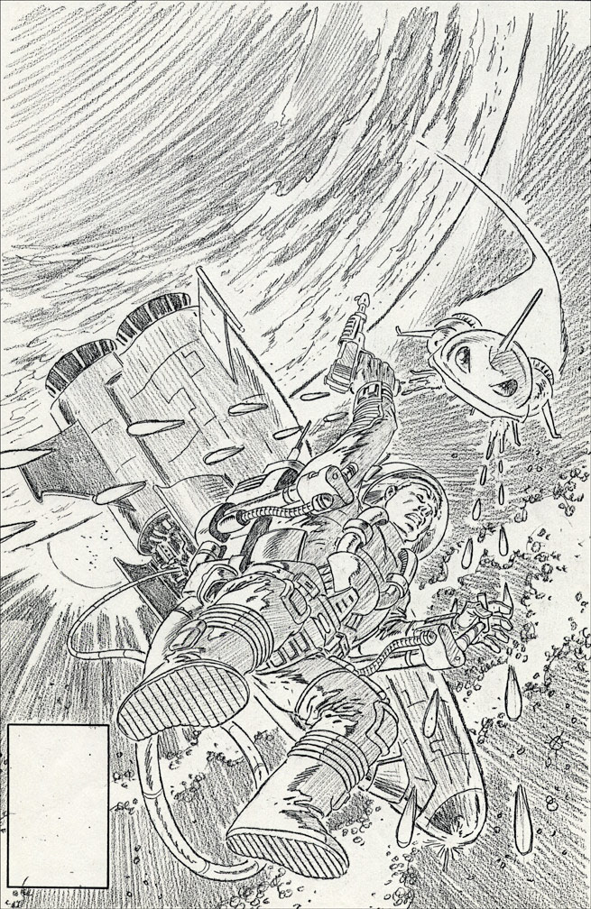 G. I. JOE: issue 65 November 1987 - Cover pencils by Zeck
