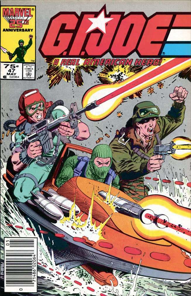 G. I. JOE: issue 47 May 1986 - COVER: Mike Zeck (pencils, inks)