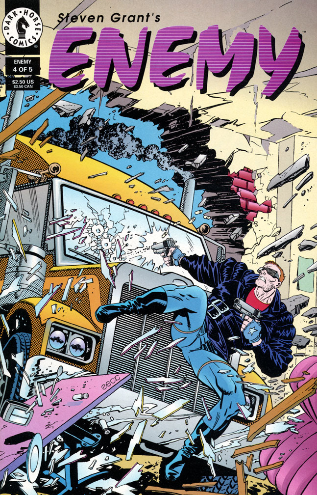 ENEMY 4, August, 1994 issue. COVER: Mike Zeck (pencils and inks)