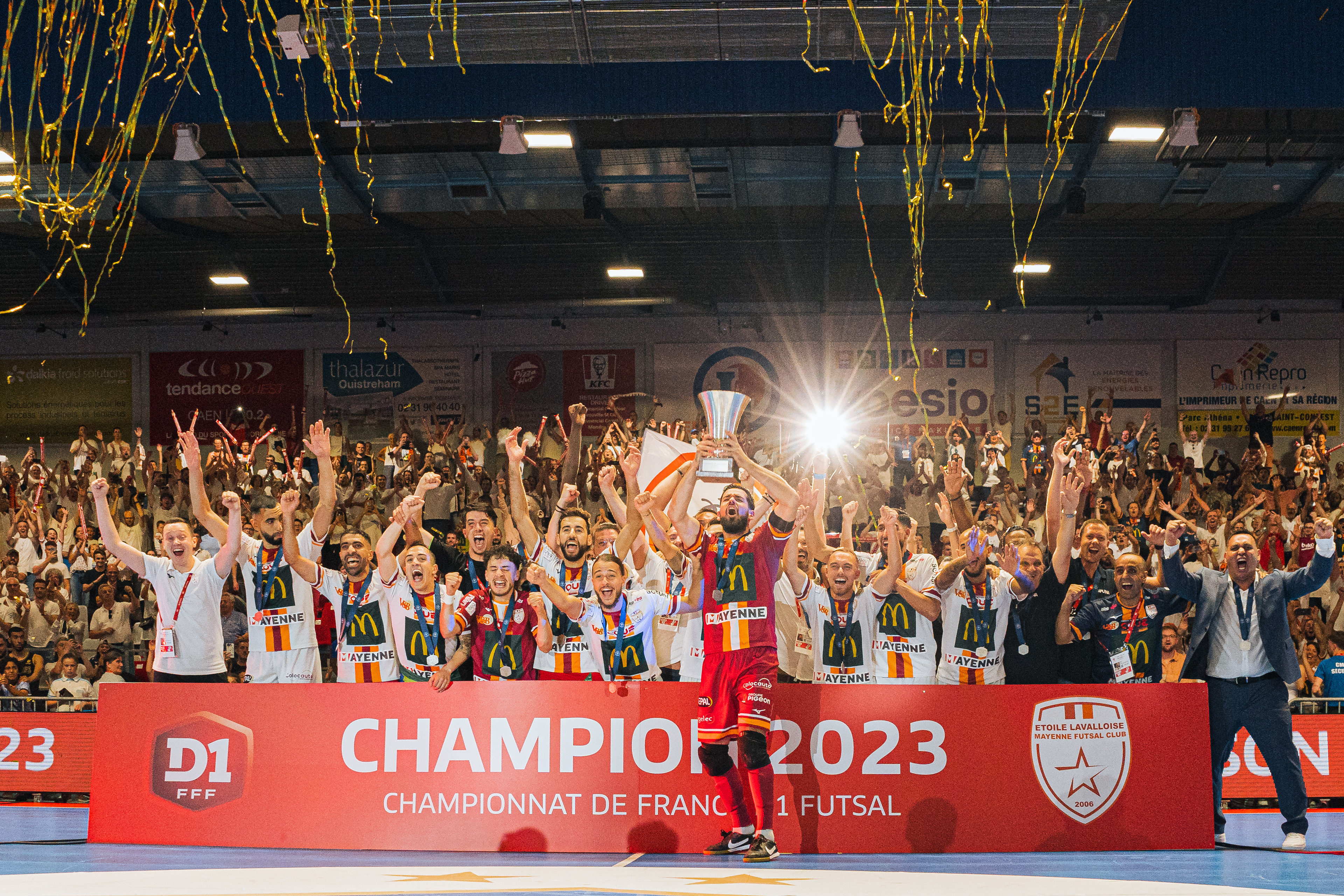Final D1 Futsal - Sporting Paris / Etoile Lavalloise