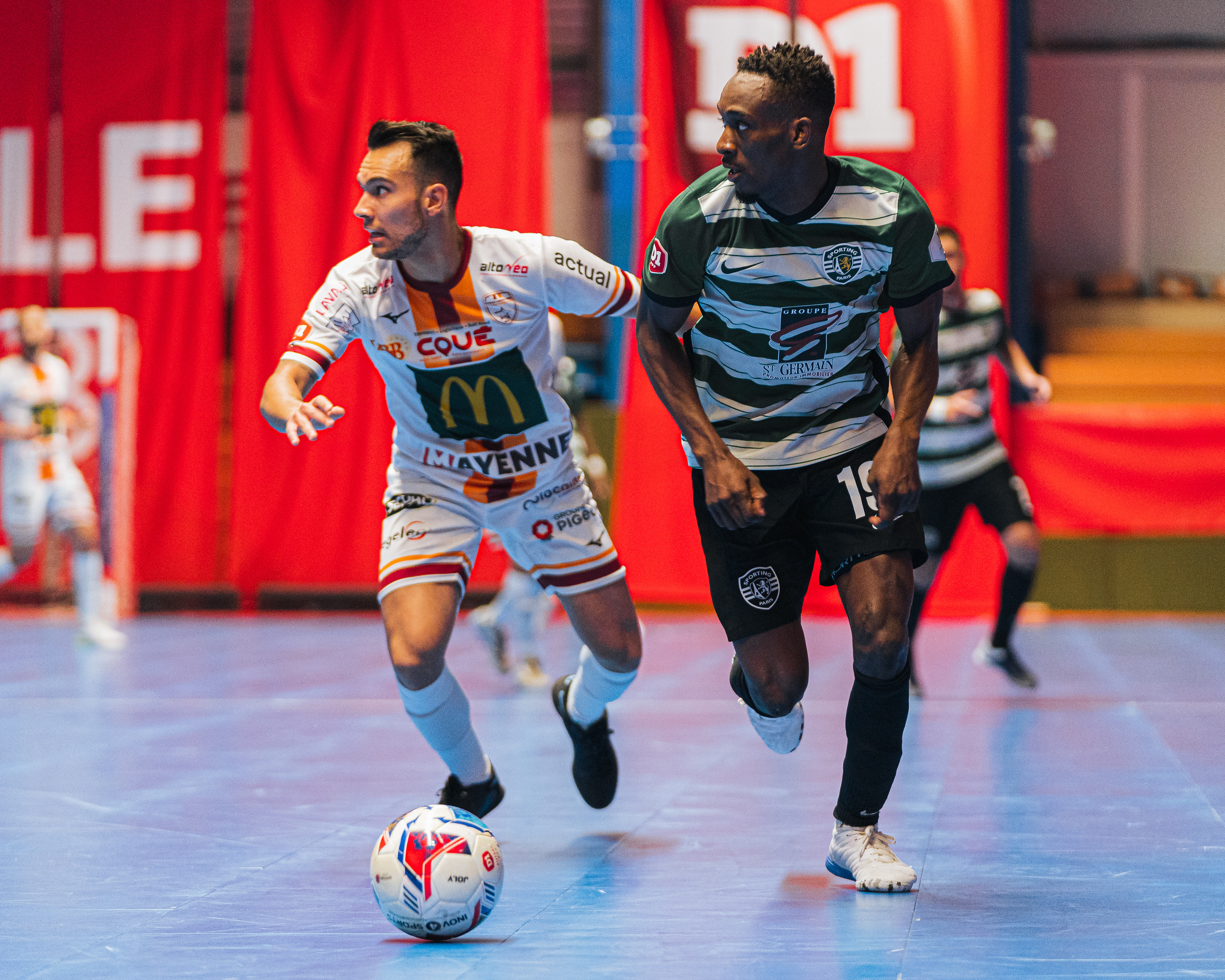 Final D1 Futsal - Sporting Paris / Etoile Lavalloise