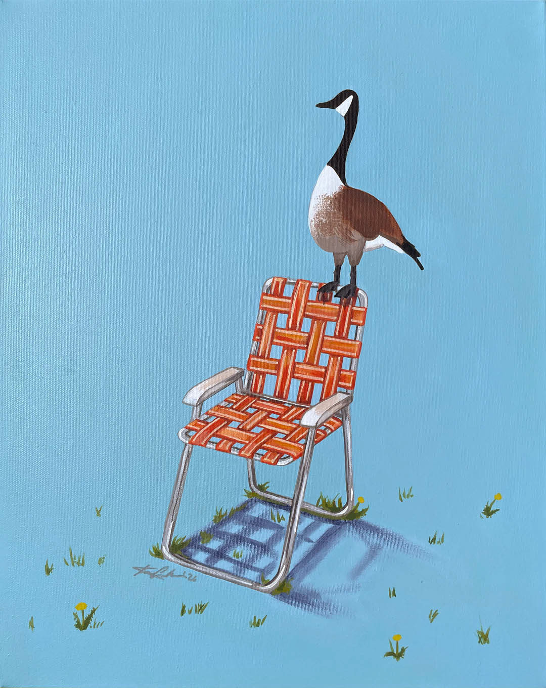 Webbed 16x20"