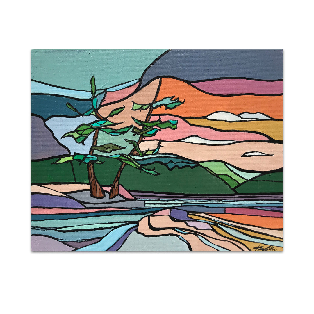 Reading between the lines no. 1 | 8x10"