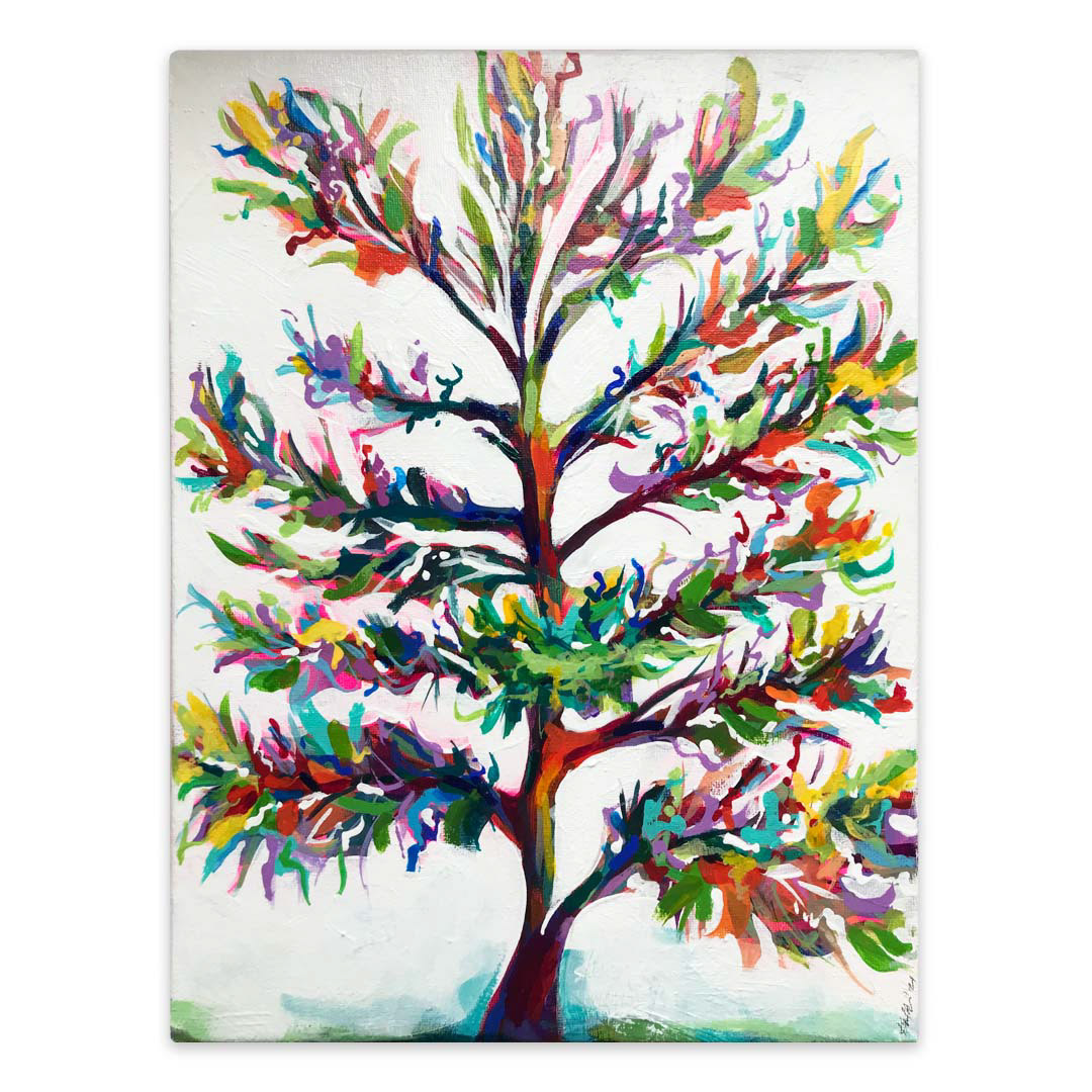 Neighbourhood Tree | 12x16"