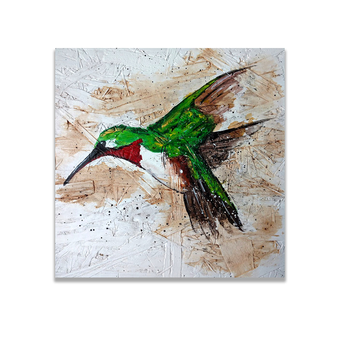 Hummingbird | 10x10"