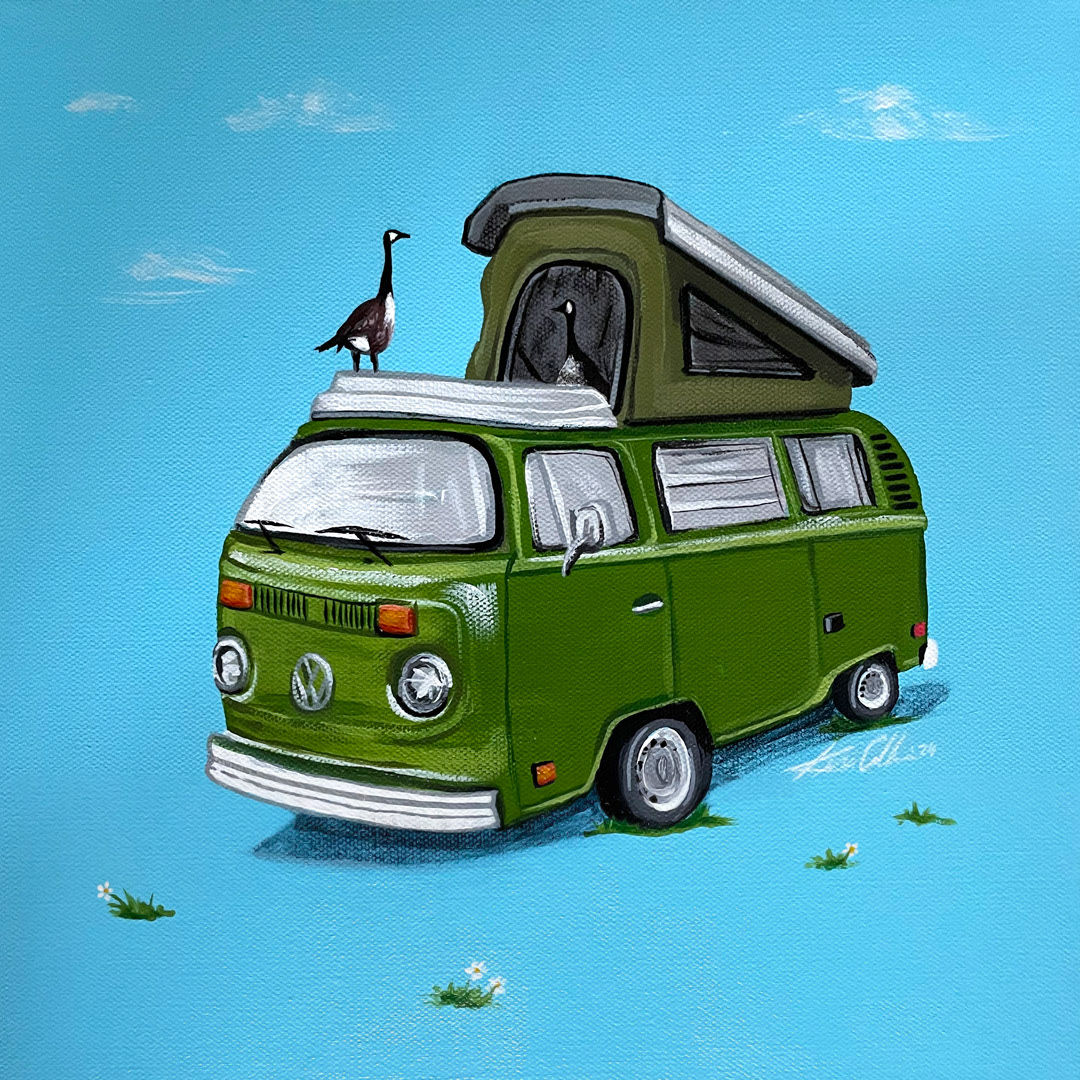 #VanLife 12x12"