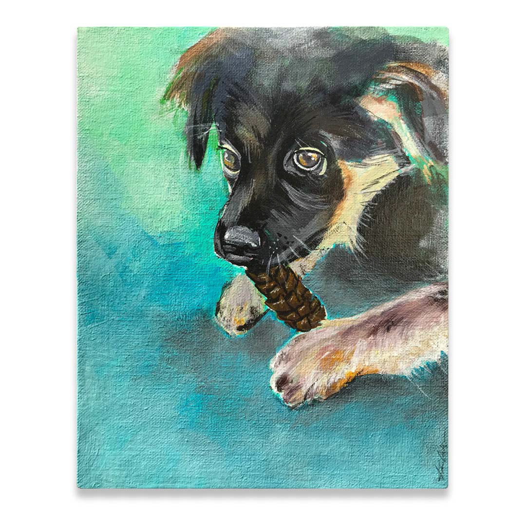 Puppy Portrait | 8x10"