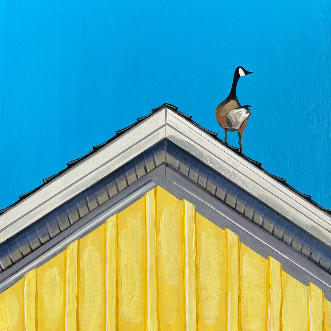 Roost Goose 12x12"