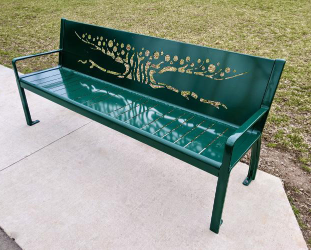 Old Growth Trees, Tansley Woods Park Bench-Burlington