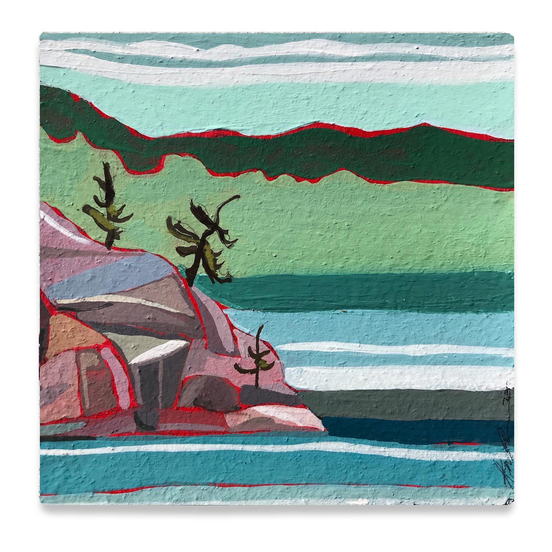 Killarney Hues no.2 | 5.25x5.25"