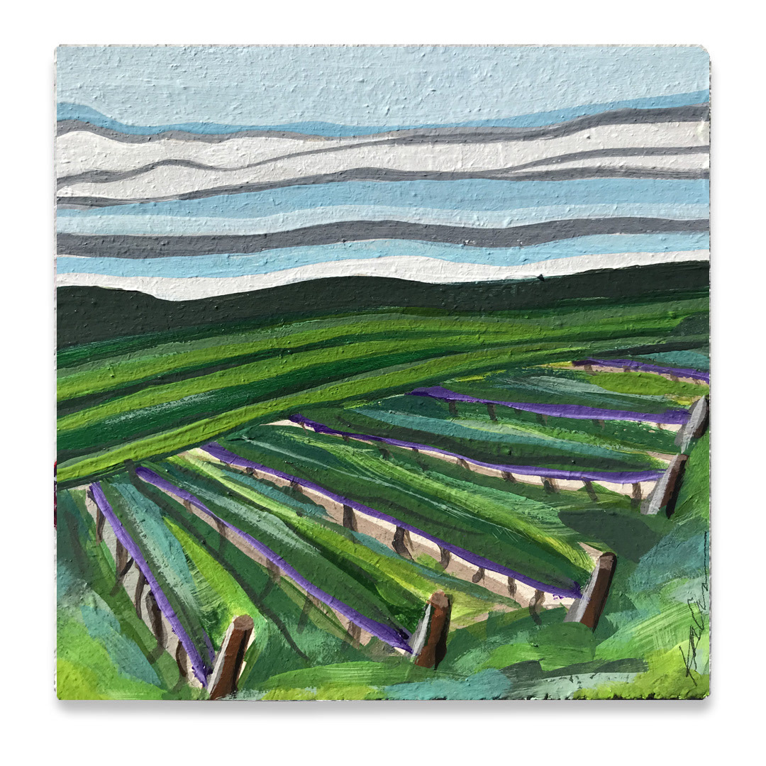 Harvest Bench Lands | 5.25x5.25"
