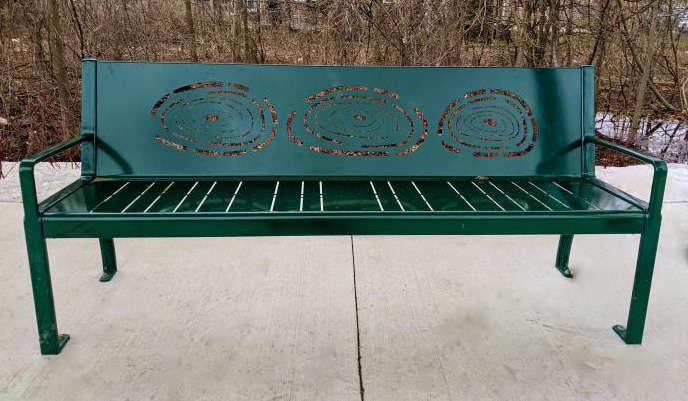 Old Growth Trees, Tansley Woods Park Bench-Burlington