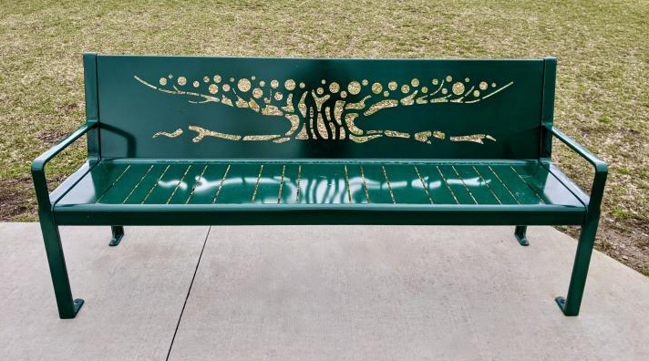 Old Growth Trees, Tansley Woods Park Bench-Burlington