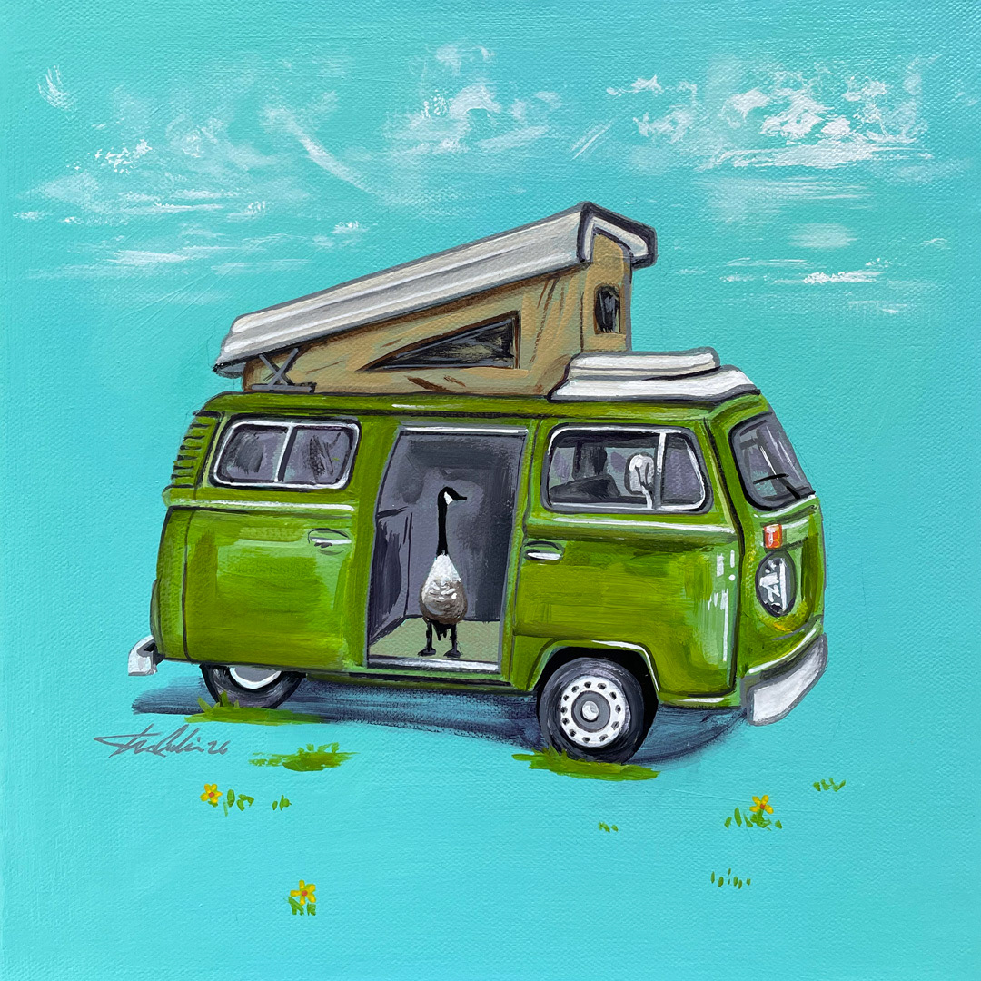 Van Life No.3 12"x12"