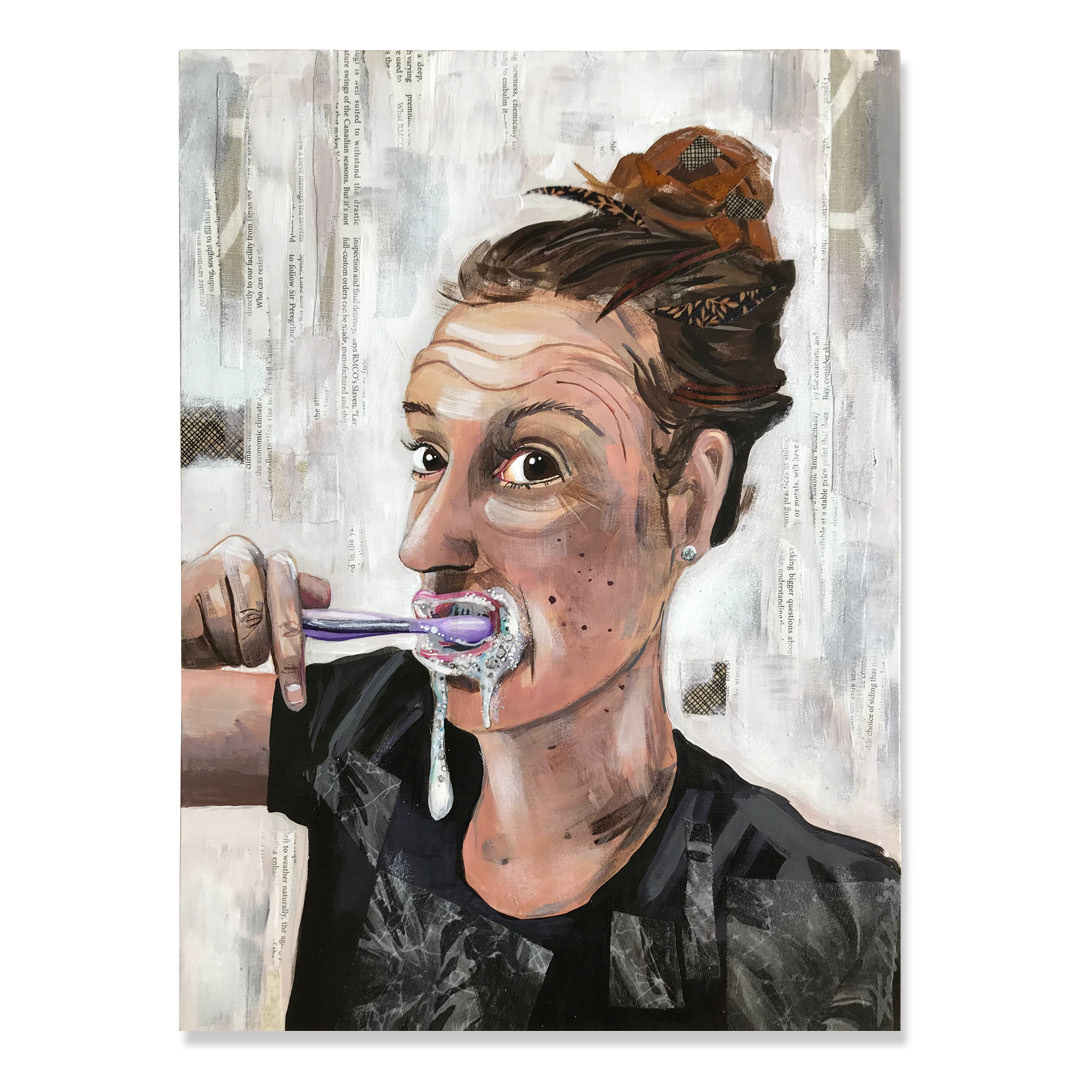 Self Portrait | 12x16"