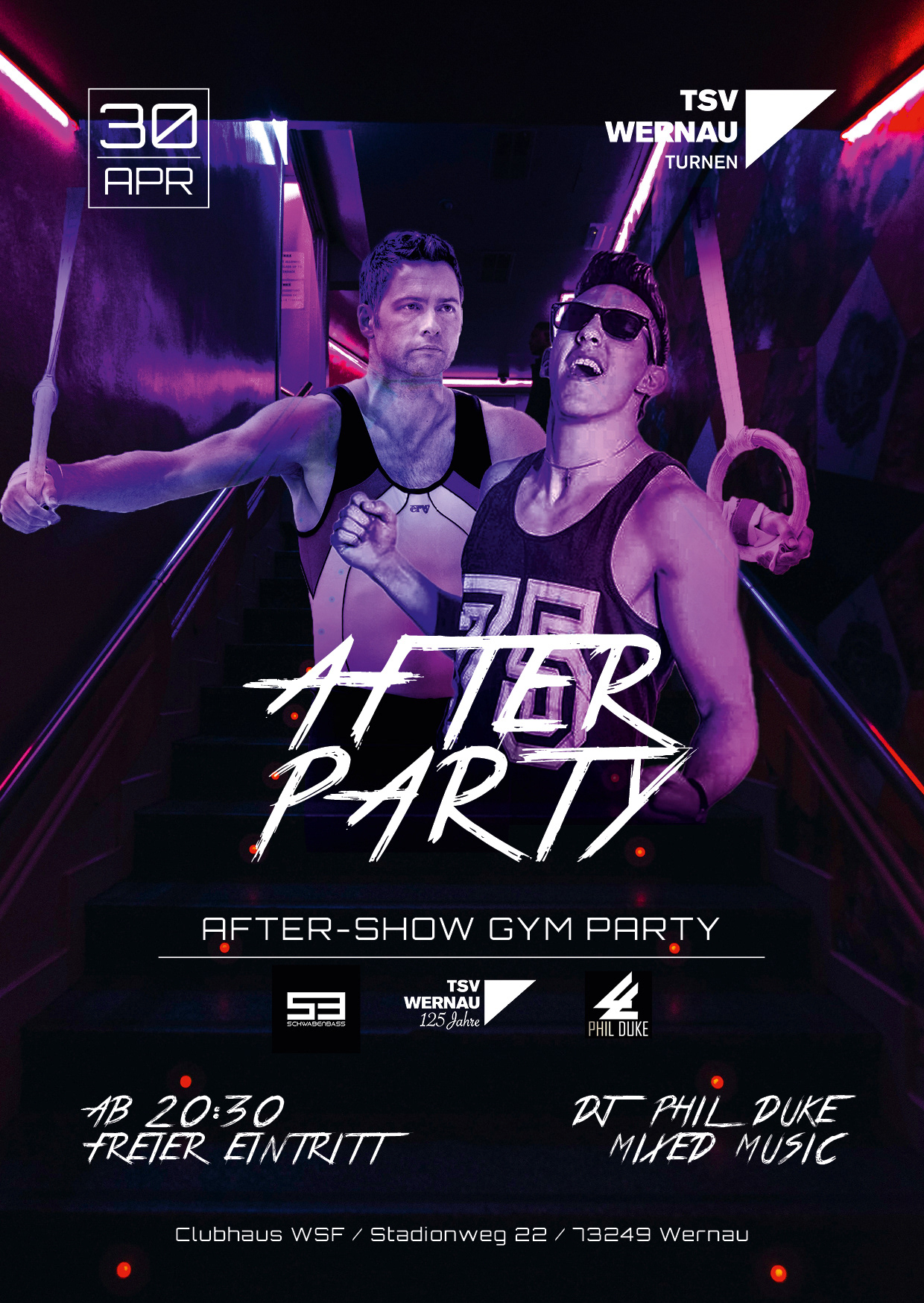 After-Party Flyer.