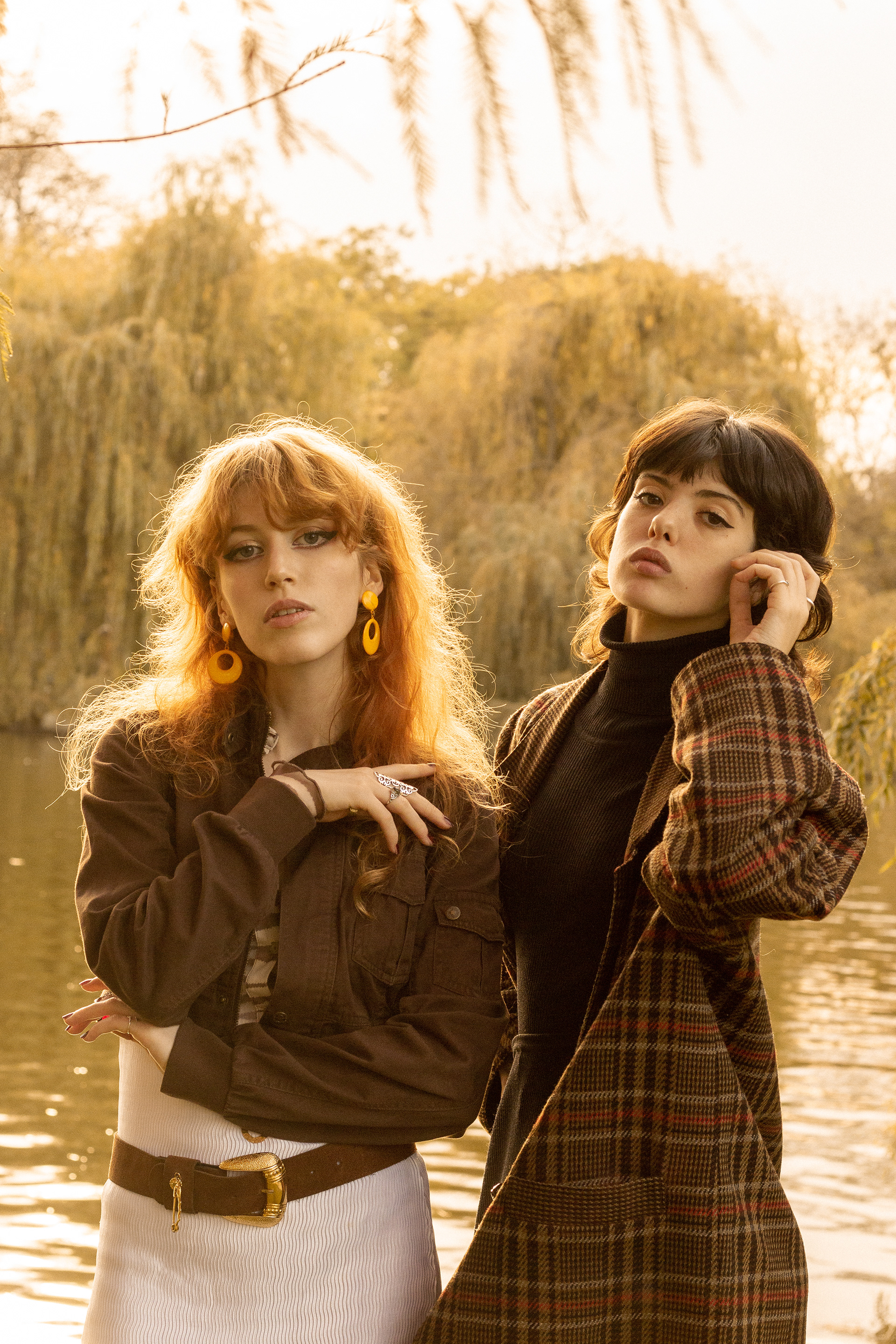 Violette & Lyudmila - Lac Daumesnil - Novembre 2022