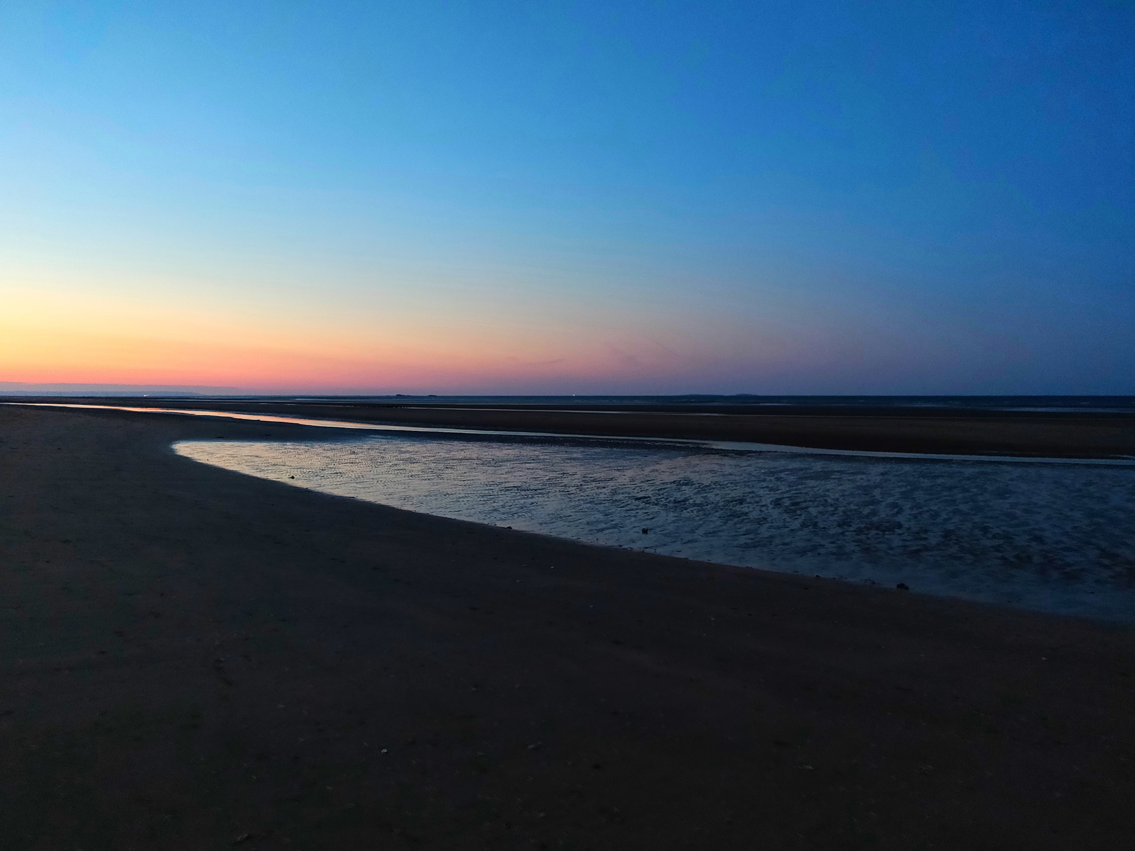 "Déambulation crépusculaire d'une déception soudaine", sept. 2018, Utah Beach.
