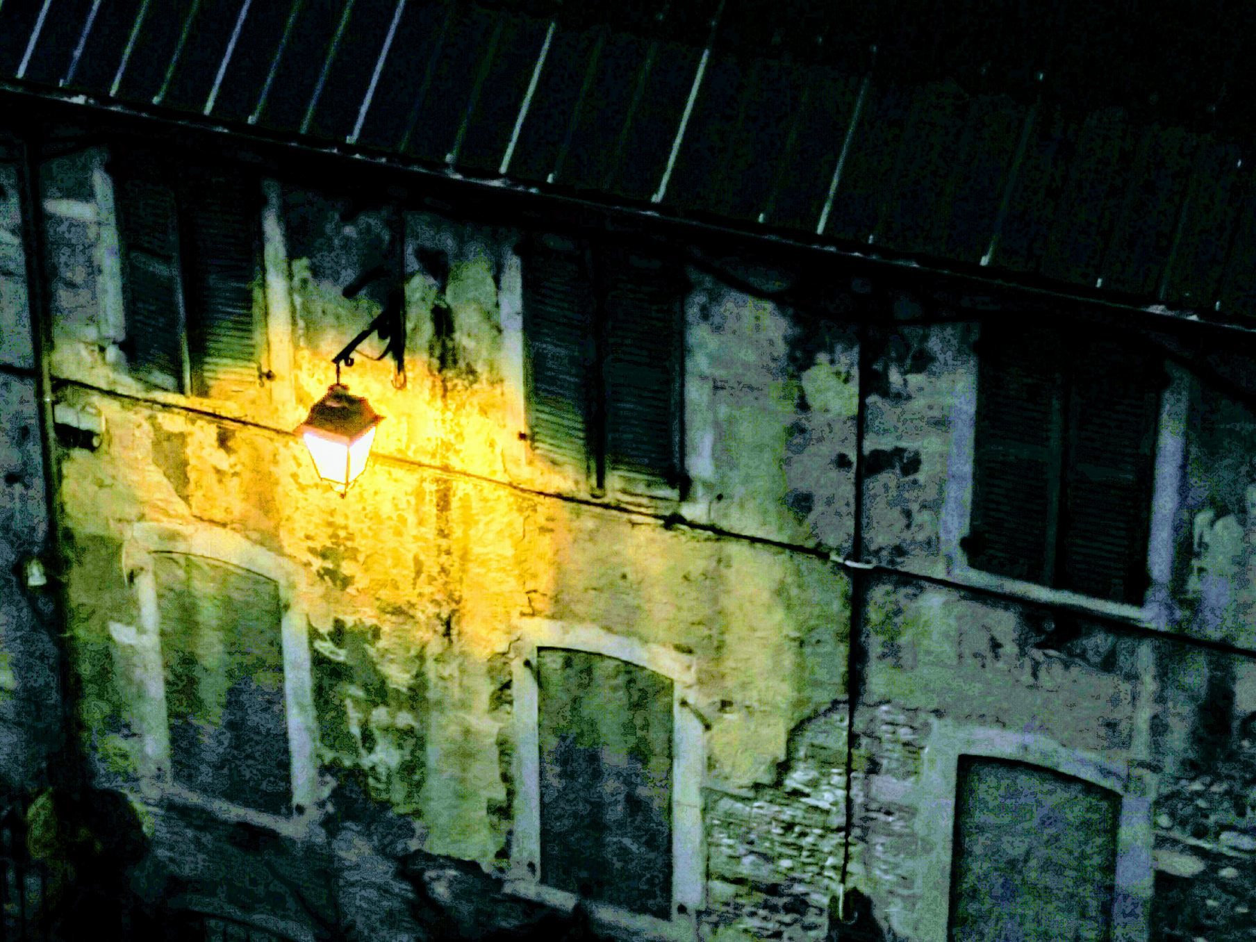 "Néon nocturne", oct. 2017, Pau.