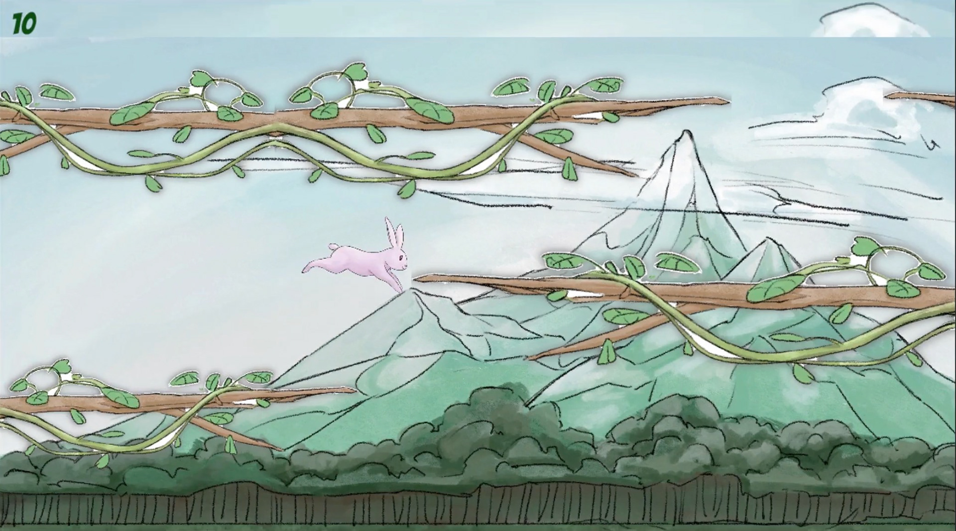 The screenshot of the game Climber