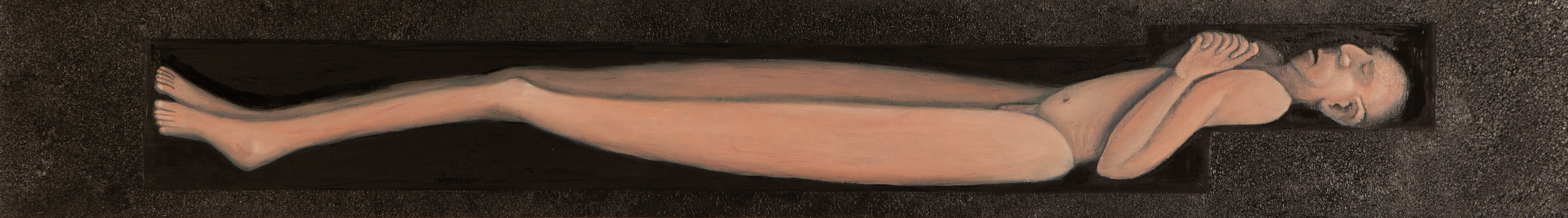 Who's in the Junk Drawer, oil on panel, 2023