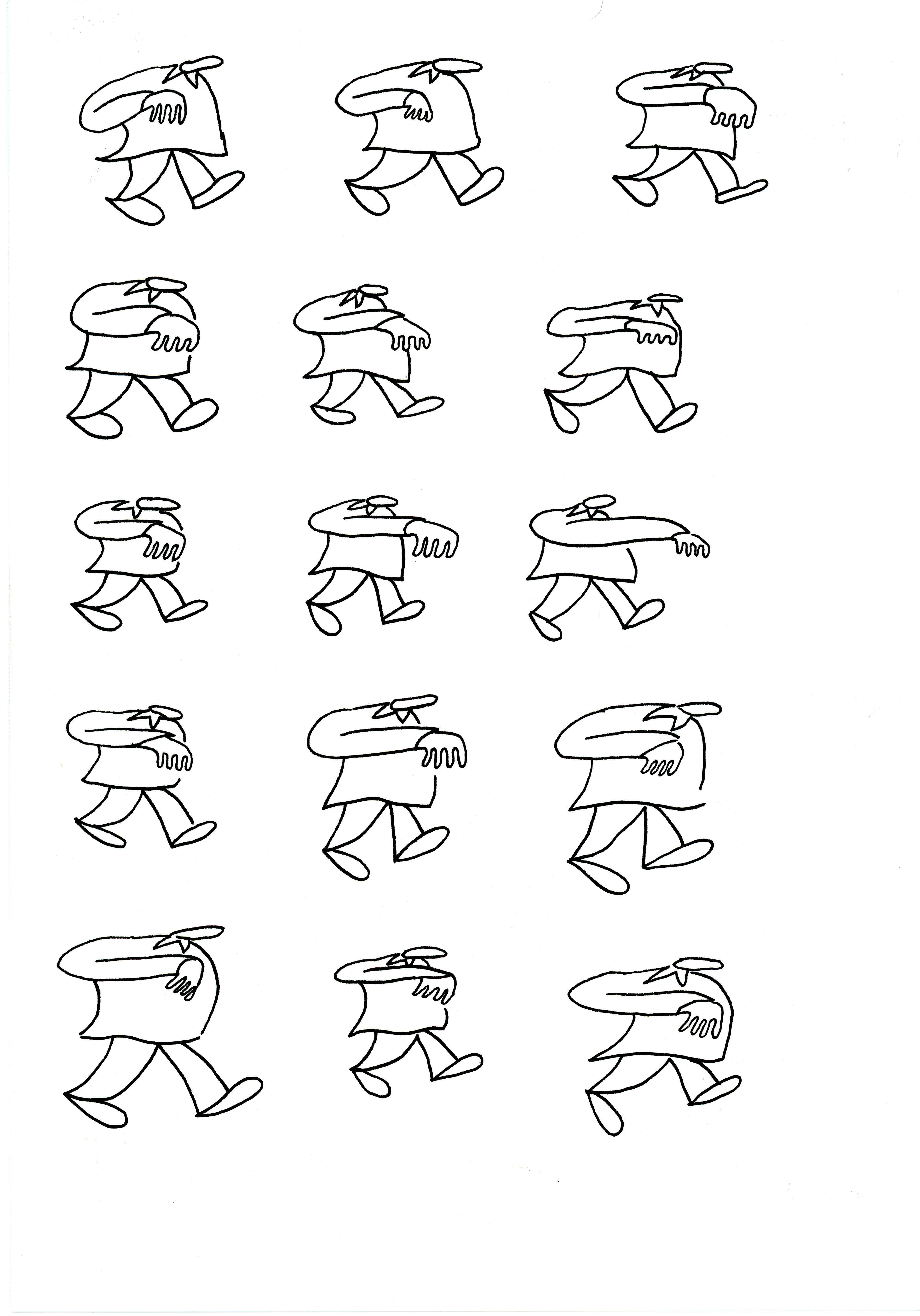 Mind Glyph, ink on paper, 2023