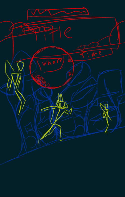 Stage two digitalizing of a poster for MHCC