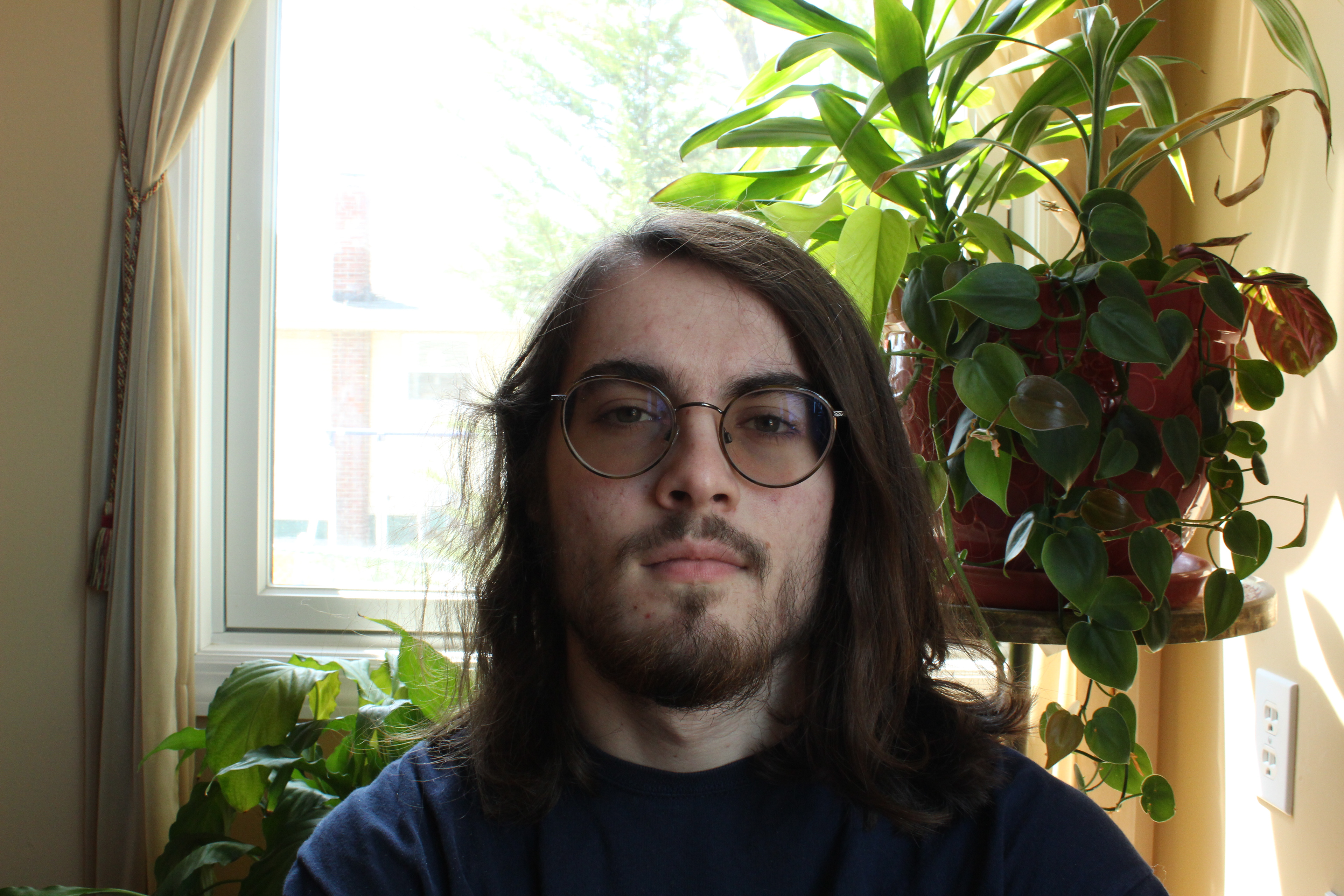 A portrait of my younger brother.