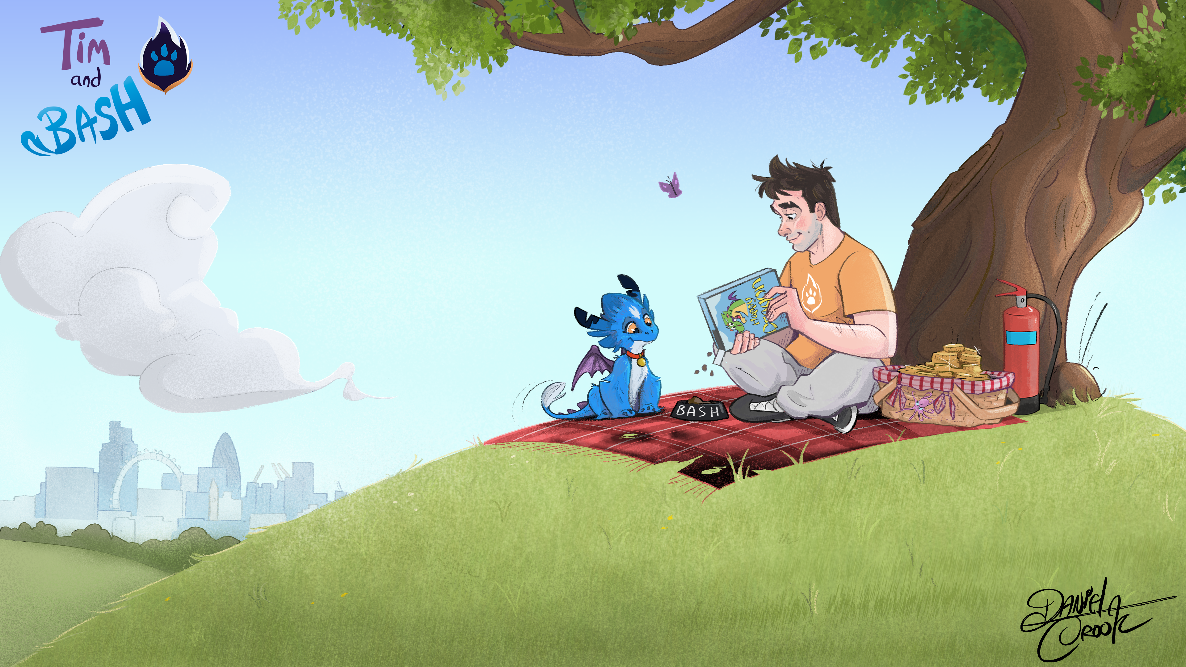 Tim and Bash Artwork