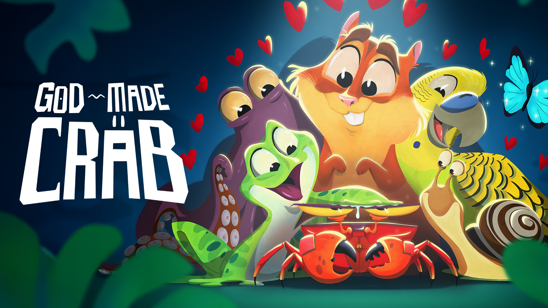 Illustration for Pitch Deck for upcoming series 'God made Crab'