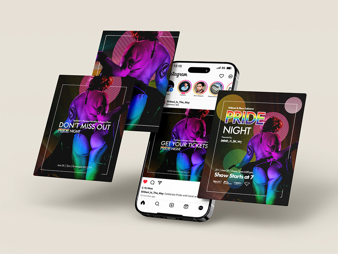 Shibari is the Way Event Marketing: Pride Night
