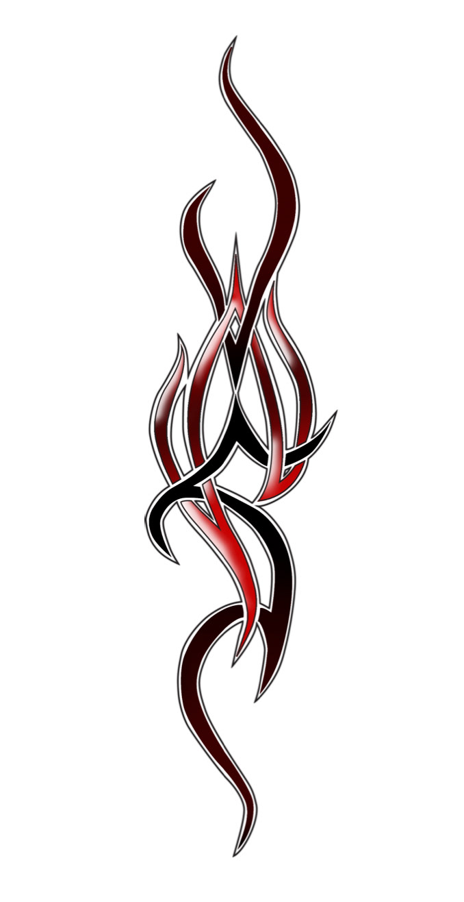 Tattoo Design. Digital Illustration.