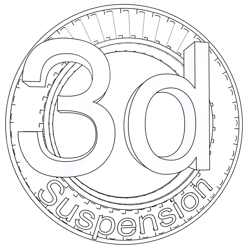 Logo Design. Model and Render in C4D.