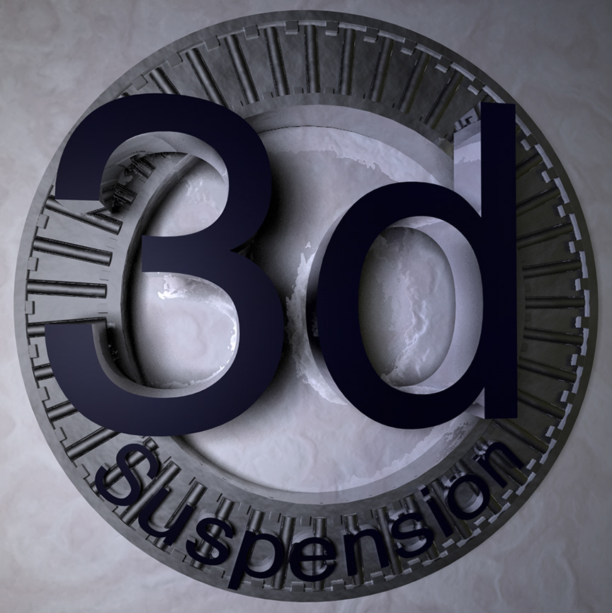 Logo Design. Model and Texturing in C4D.