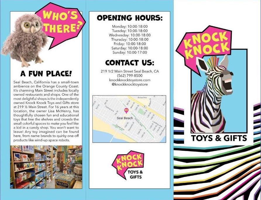 Brochure outside fold