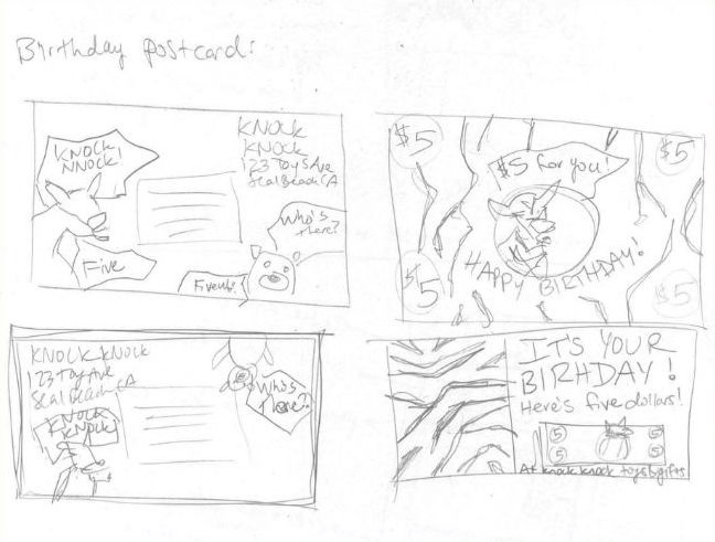 Mailer sketch