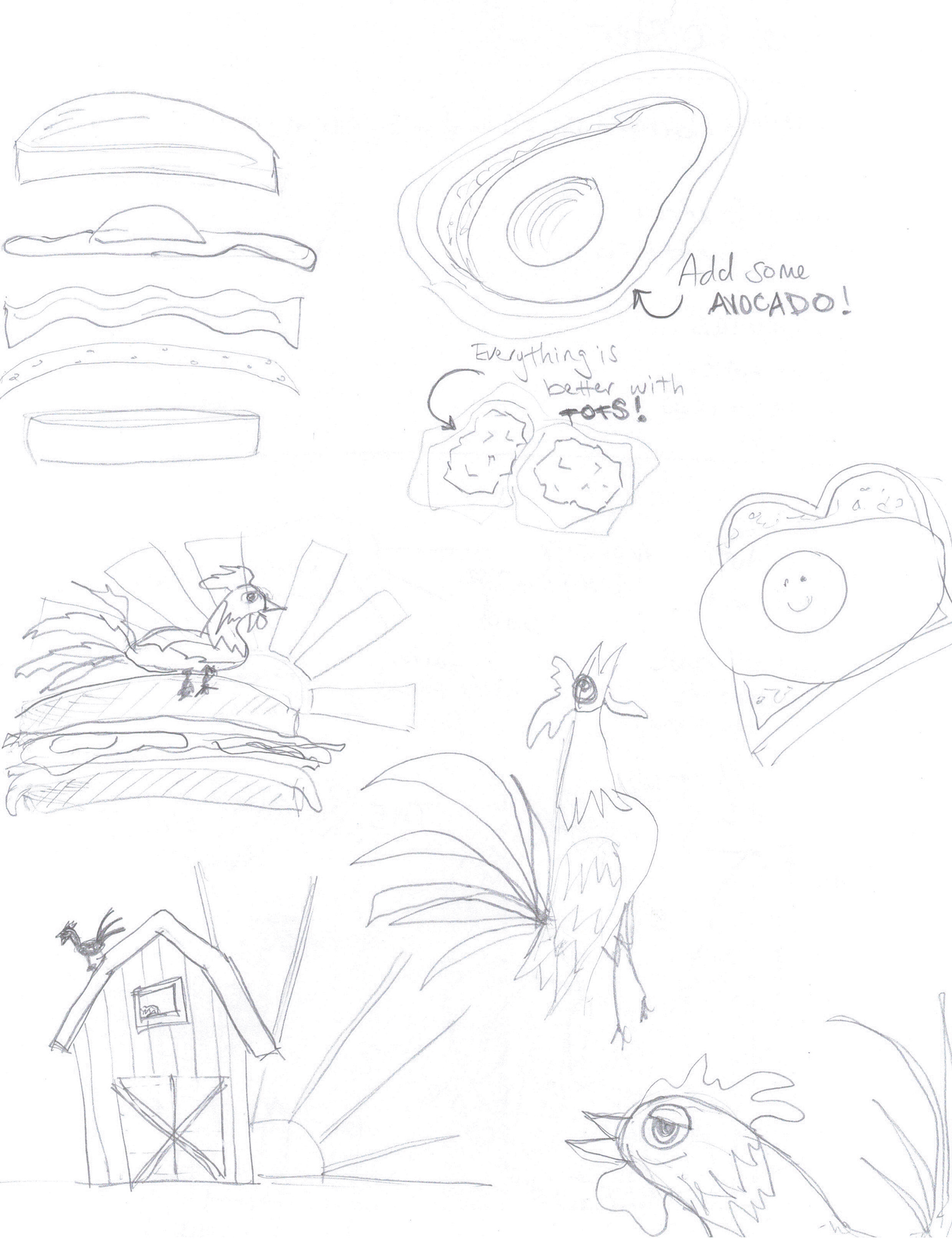 Initial brainstorm/sketches