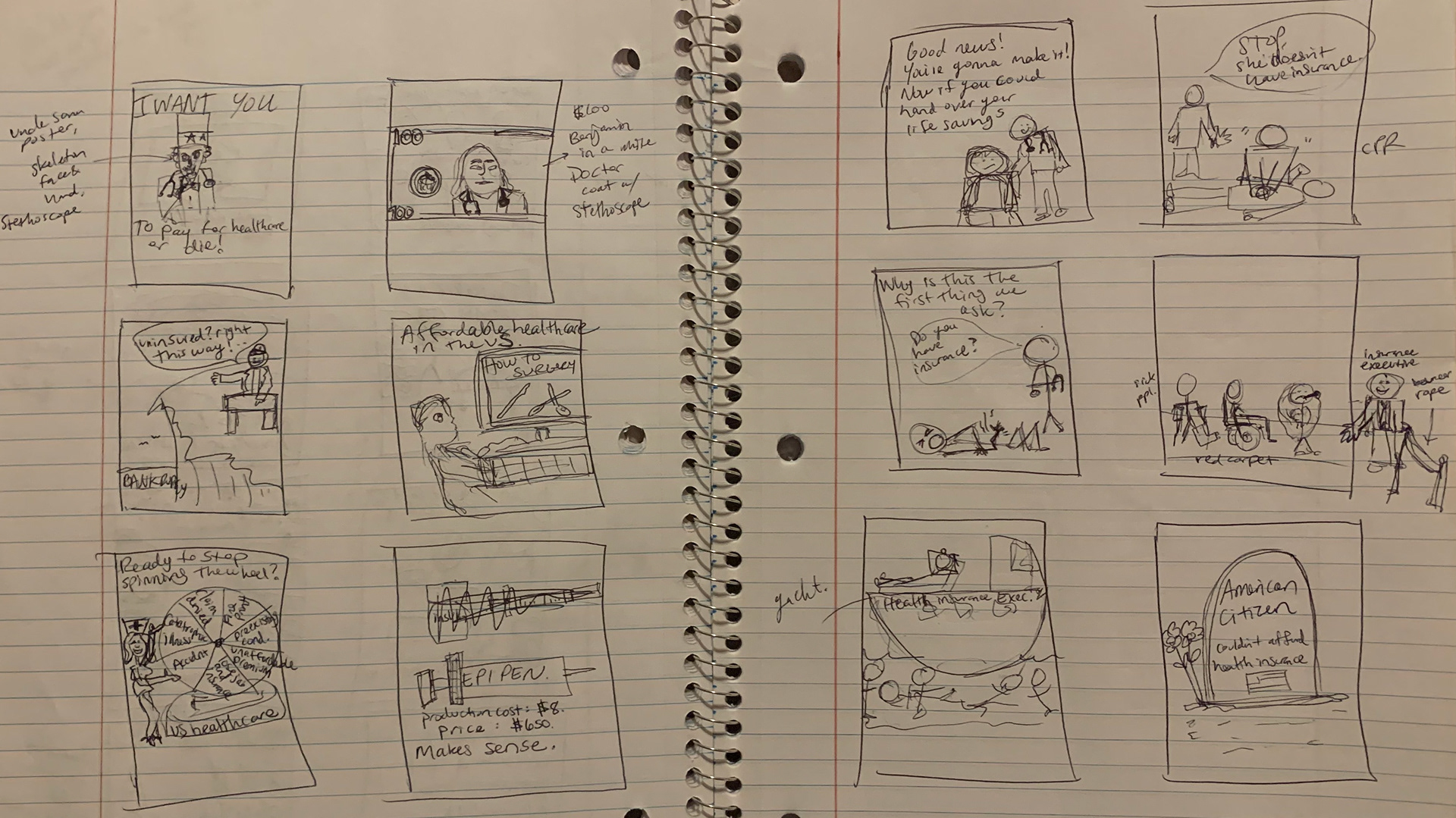 Initial Sketches