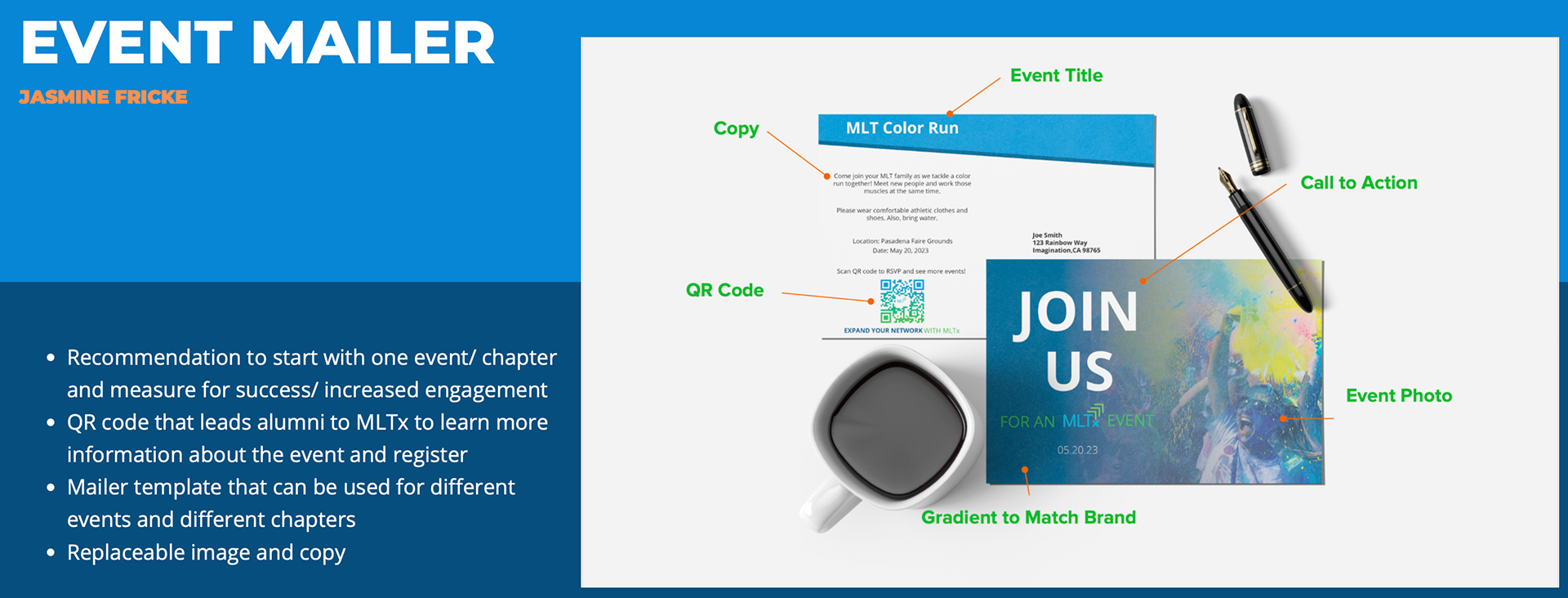 Event Mailer by Jasmine Fricke
