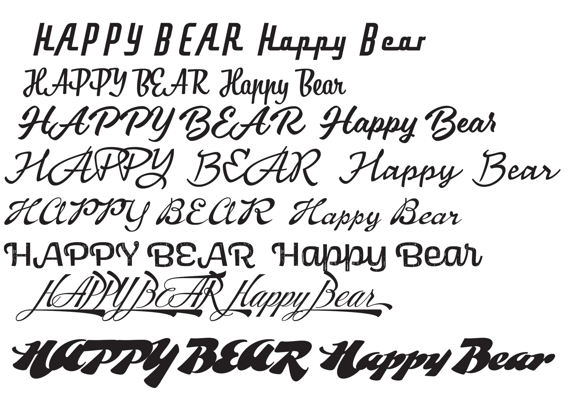 Type study