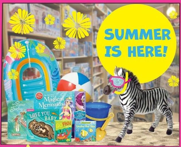 Summertime window display