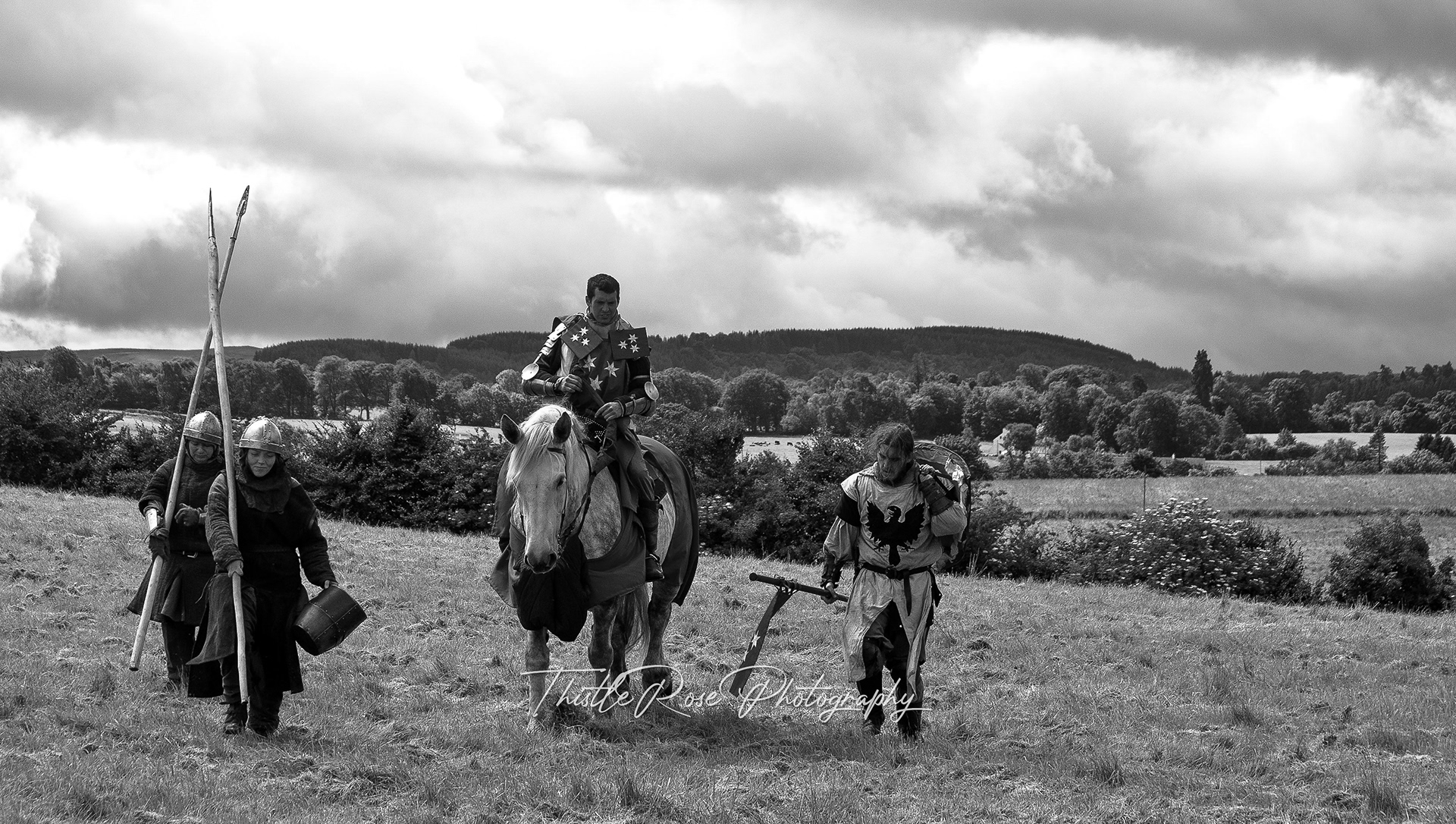 Professional Scottish jouster, Roy Murray