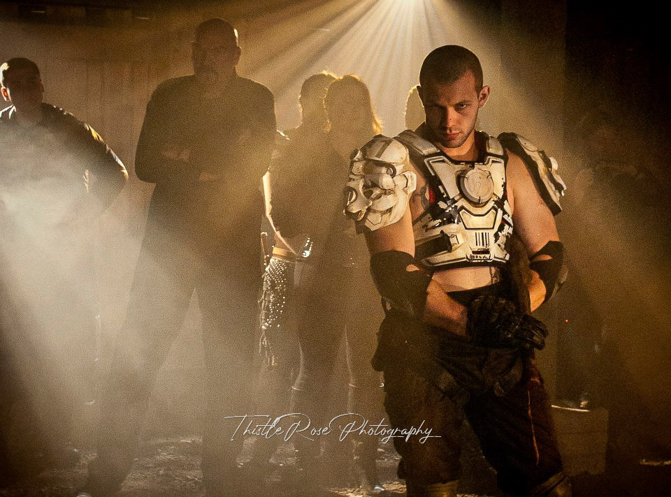 With actor Patrick Capaloff-Fowler and director Ben Mole, creating a concept reel