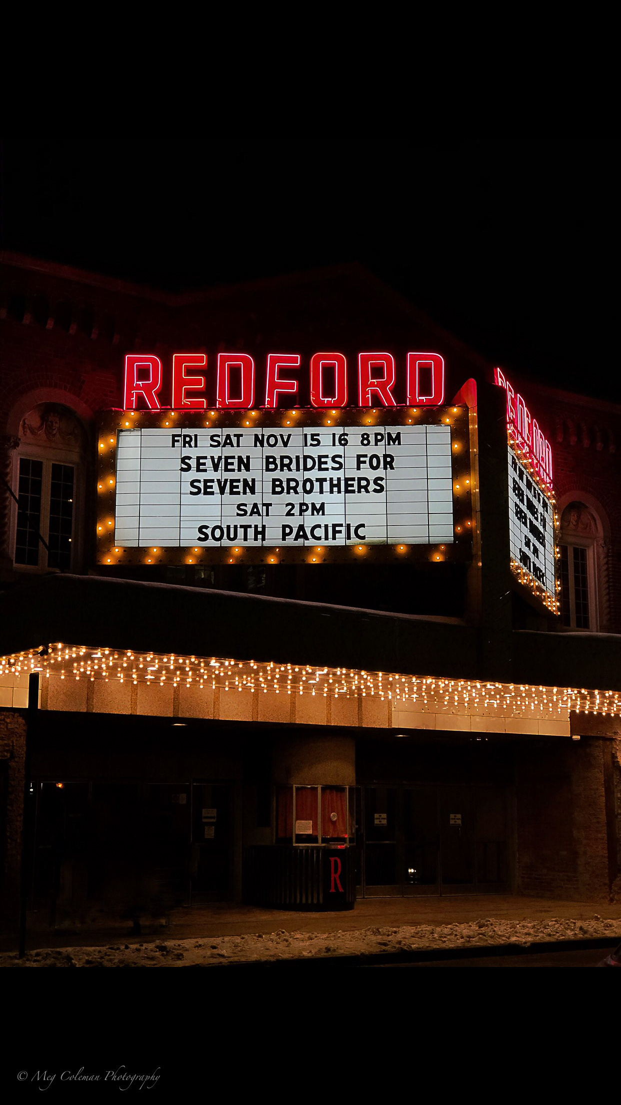Redford Theater, Michigan.