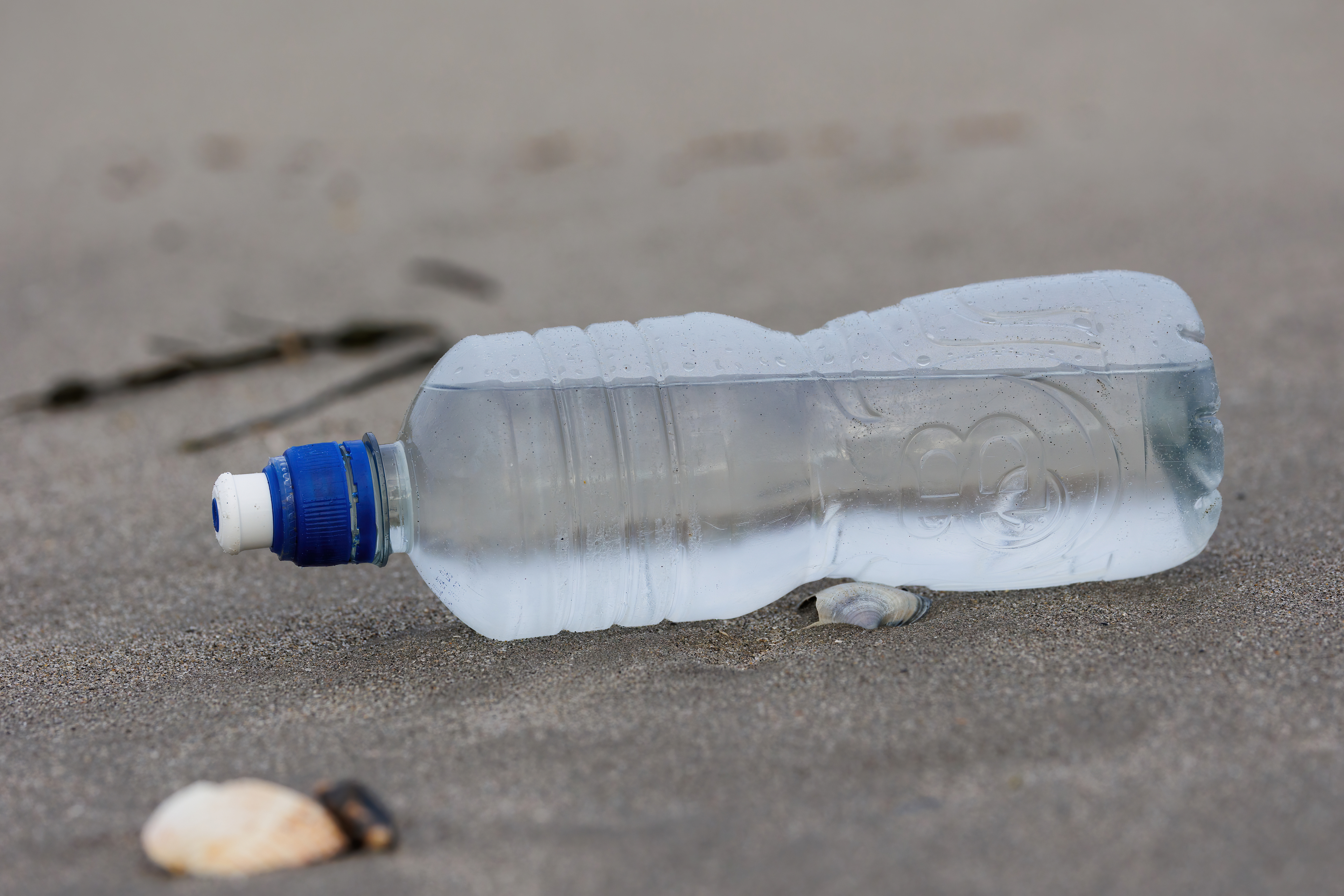 And even the water drinkers are careless disregarding the empty bottle