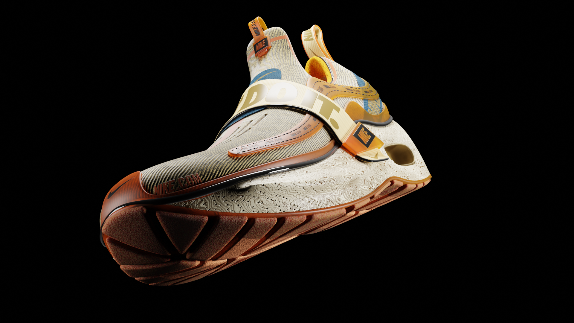 NIKE RIGHT TILTED VIEW