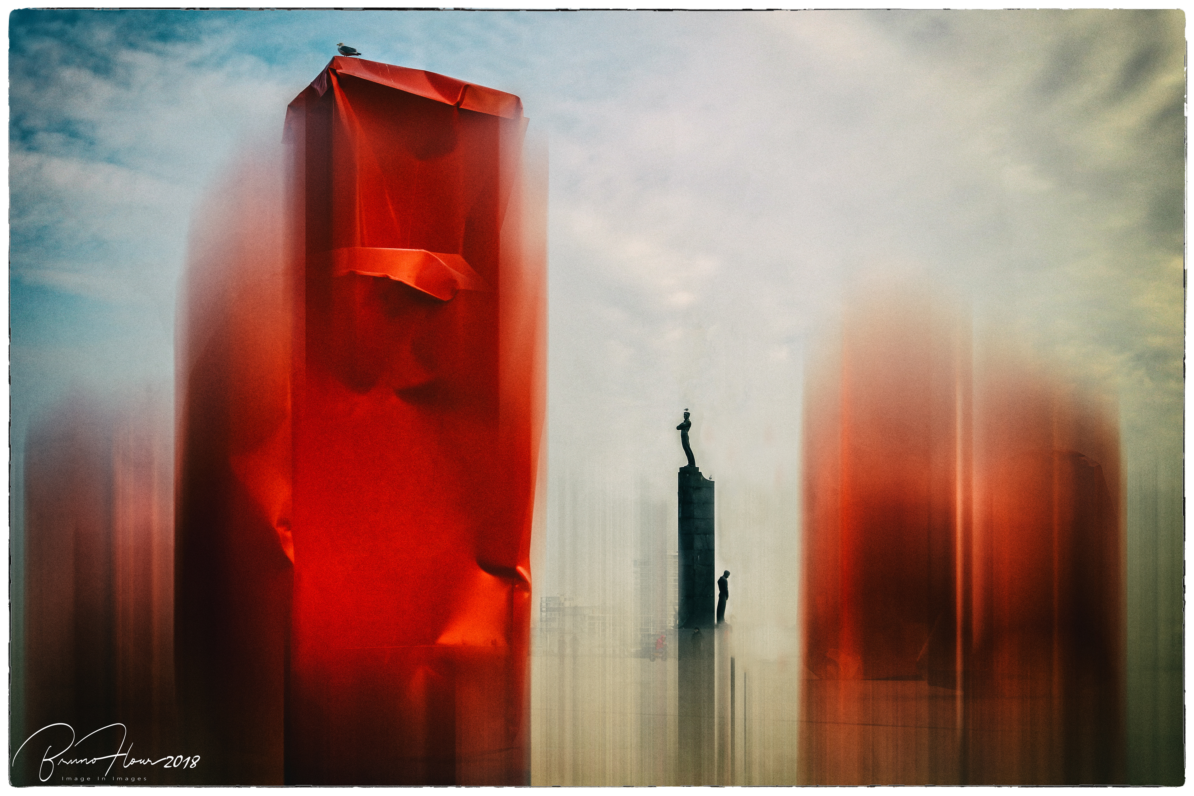 The scratched soul of my city