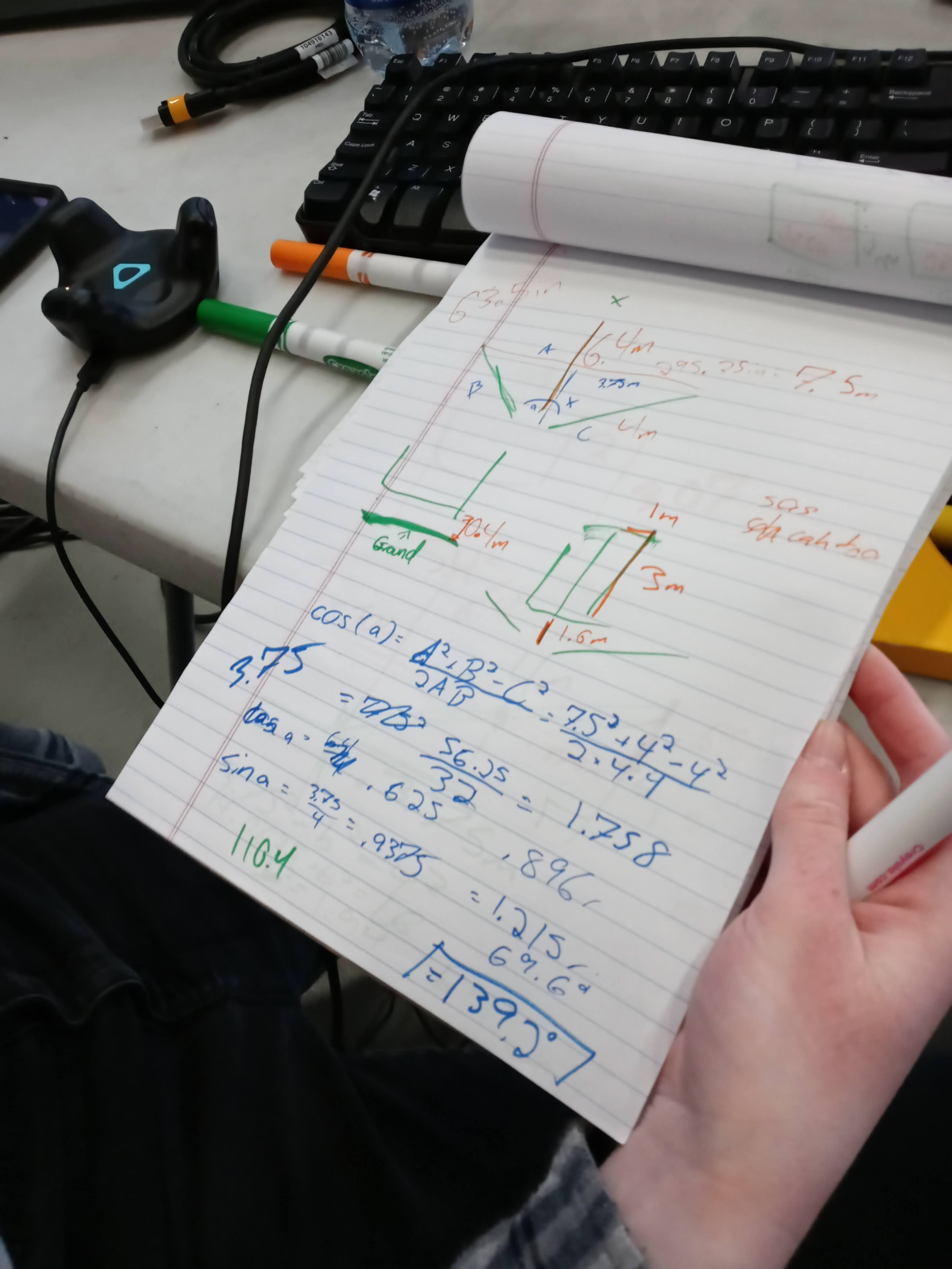 Calculating Wall Position